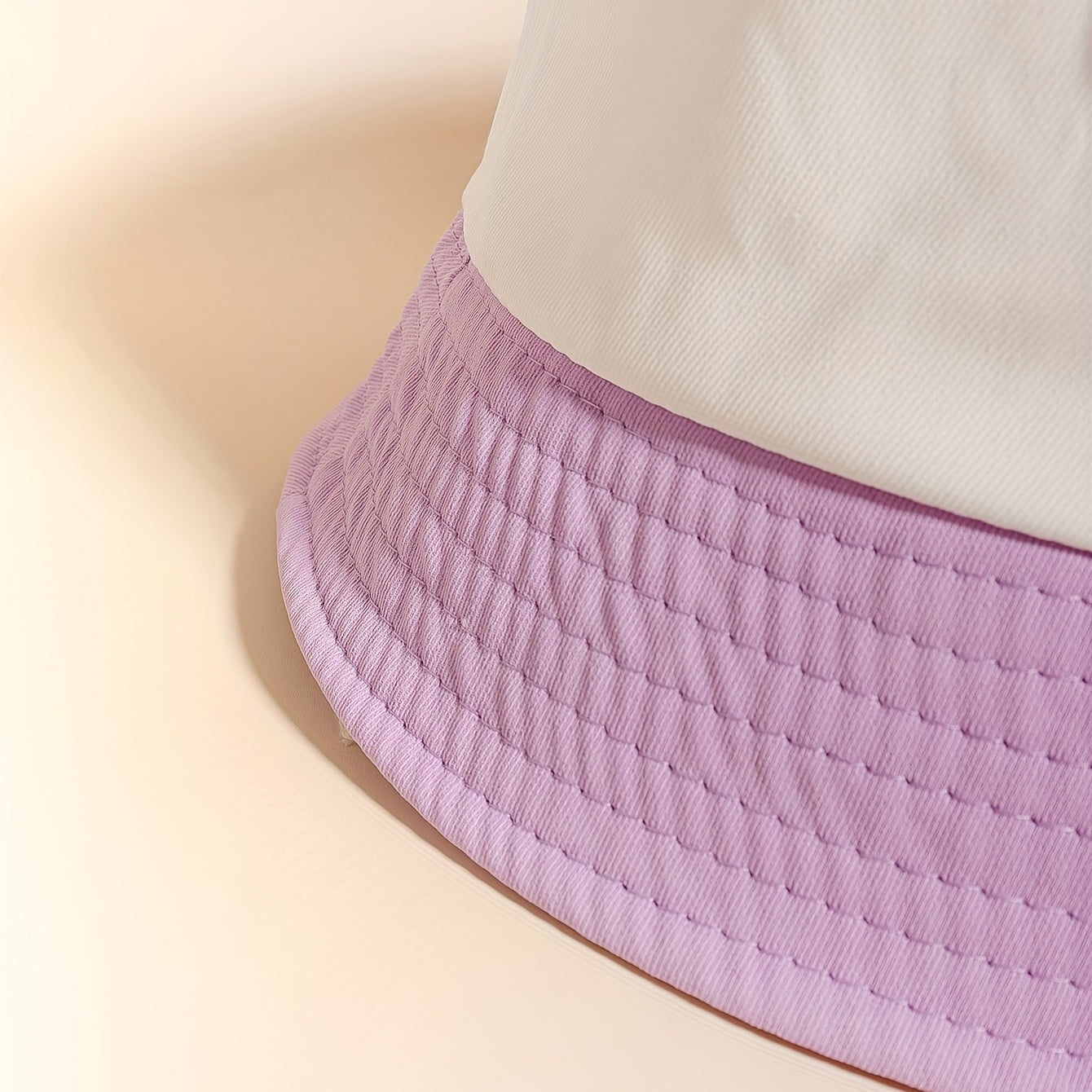 Block Bucket Hat Lightweight Sunshade Basin Hat Casual Breathable Fisherman Cap