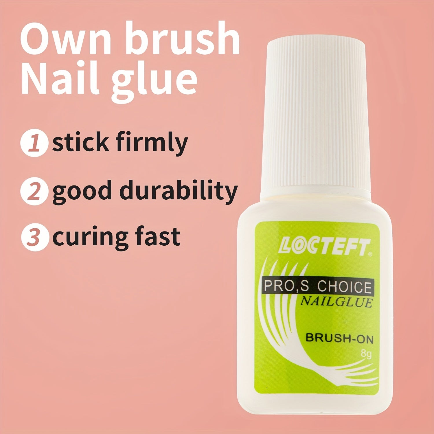 8g Nail Glue for False Nails Rhinestone Adhesive