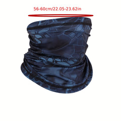American Flag Patch Baseball Cap & Face Mask Set - Outdoor Riding Equipment