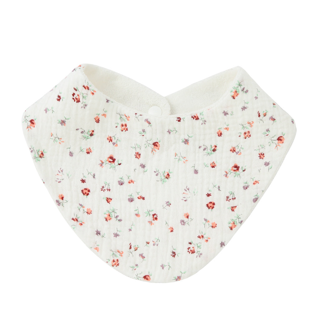 Baby Burp Cloth Towel Double Side Cotton Printed Bib