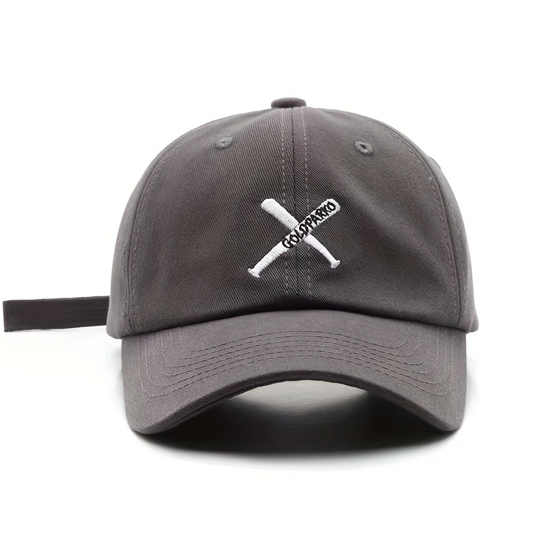 Acrylic Baseball Cap with GOLDPARKO Embroidery
