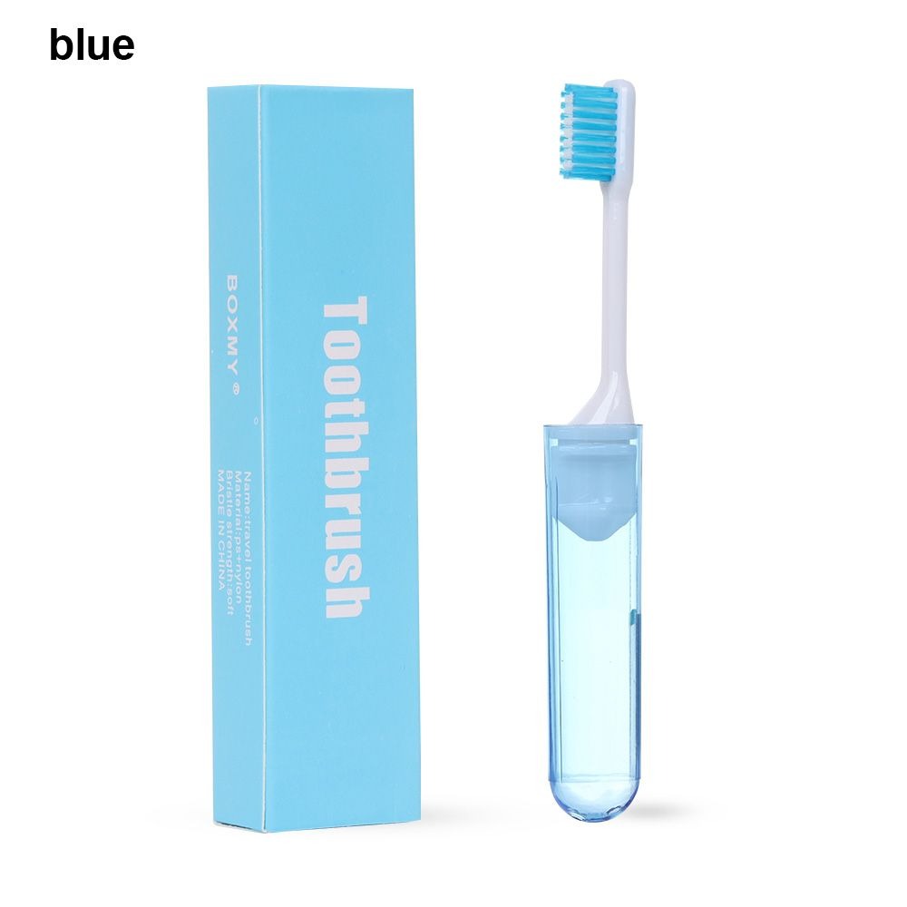 Portable Folding Soft Toothbrush for Travel Camping Business