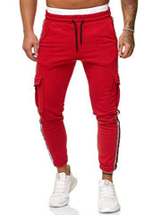Men's Pocket Striped Sweatpants