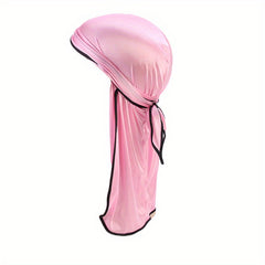 Unisex Satin Breathable Bandana Hat Silky Durag Do Doo Du Rag Headwrap
