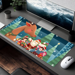 Mouse Pad Non slip Rubber Base for Computer Desk Creative Keyboard Pad