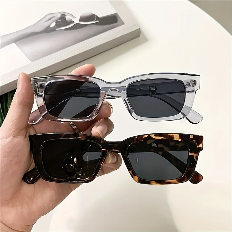Men's Cat Eye Shape Sunglasses Retro Small Frame Eyewear