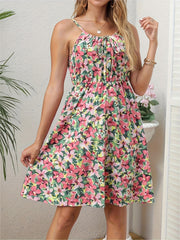 Floral Print Cami Dress Sleeveless Casual Dress