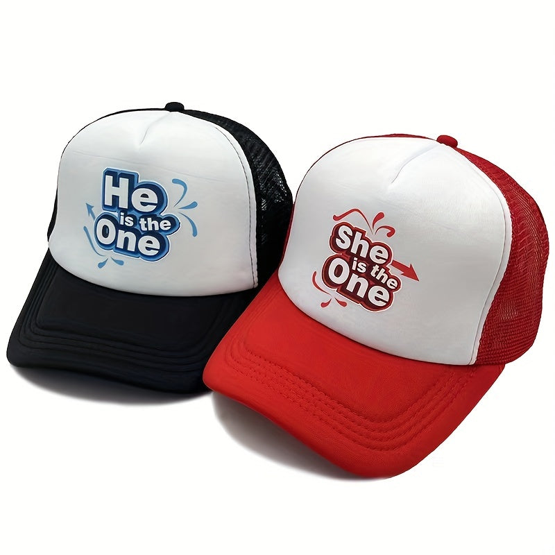 Print Sun Hat Baseball Cap For Couples