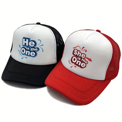 Print Sun Hat Baseball Cap For Couples