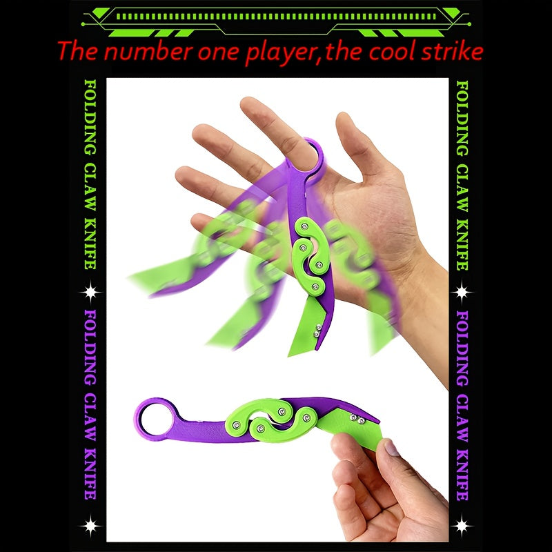 Carrot Claw Toy Gravity Stress Relief 3D Printed Cosplay Props
