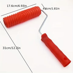 Rubber Wood Grain Pattern Paint Roller DIY Paint Texture Pigment Printing