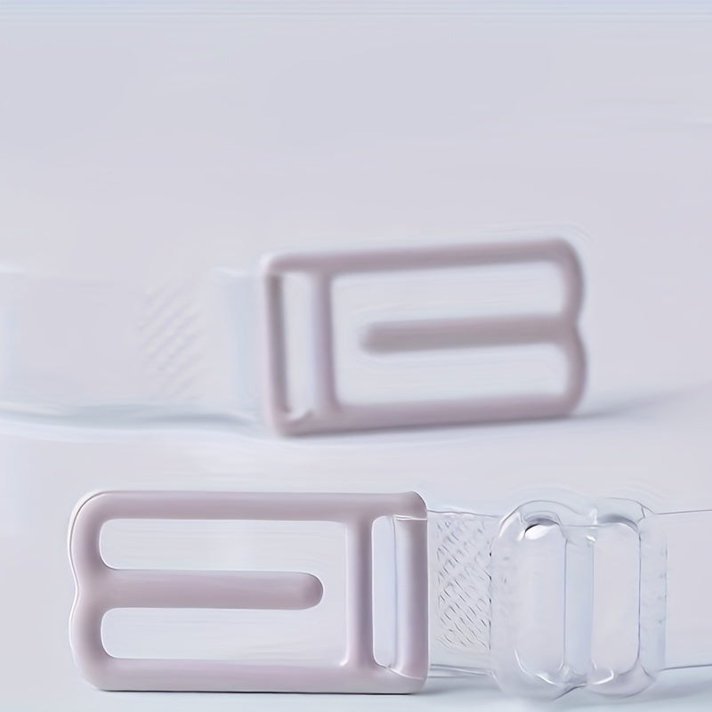 Invisible Bra Shoulder Strap Non slip Buckle Transparent Accessory