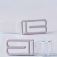 Invisible Bra Shoulder Strap Non slip Buckle Transparent Accessory