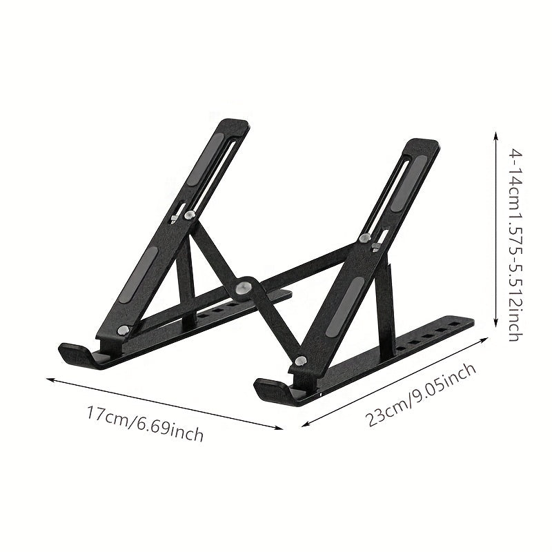 Foldable Aluminum Laptop Stand Cooling Base for All Laptops