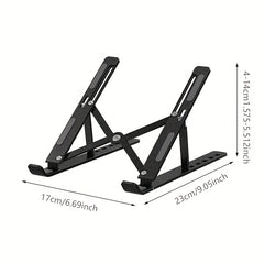 Foldable Aluminum Laptop Stand Cooling Base for All Laptops