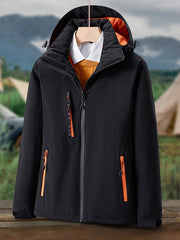 Windproof Waterproof Hooded Jacket Outdoor Sports Activewear