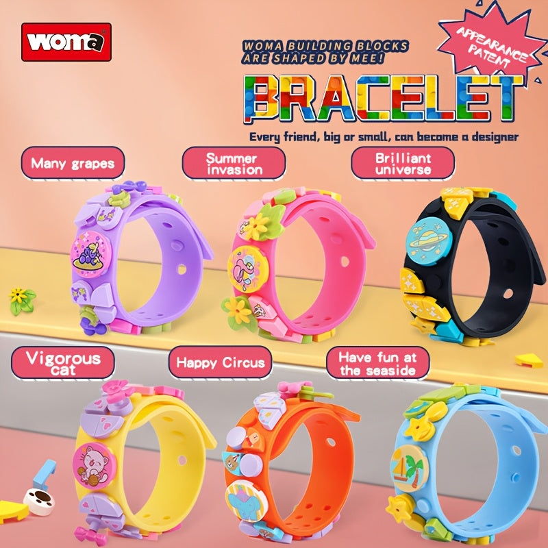 Animal Bracelet Building Blocks for Kids 6-12