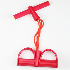Resistance Band With Pedals for Home Fitness