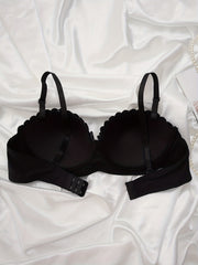 Bow Tie Push Up Bra Women's Lingerie