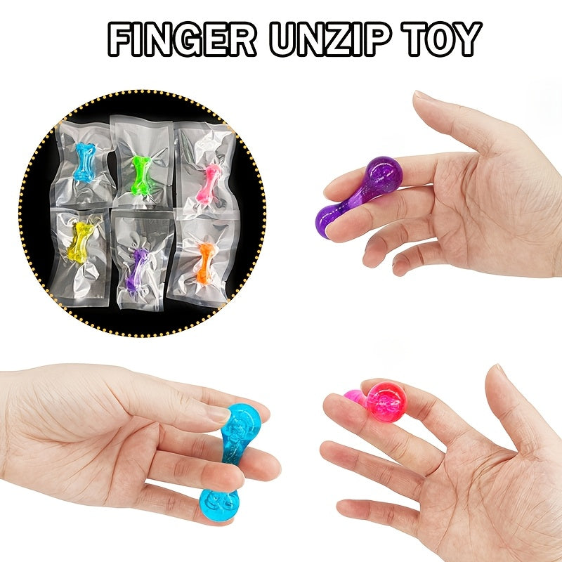 Fidget Spinner Dumbbell Mixed Colors Durable Plastic Novelty Toy