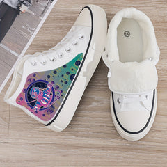 Cyberpunk Plush Lined Canvas Sneakers