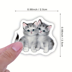 500pcs Retro Animals Stickers Scrapbook Journal Laptop Bumper Water Bottles