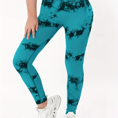 Tie Dye Fitness Yoga Leggings Sport Tight Activewear