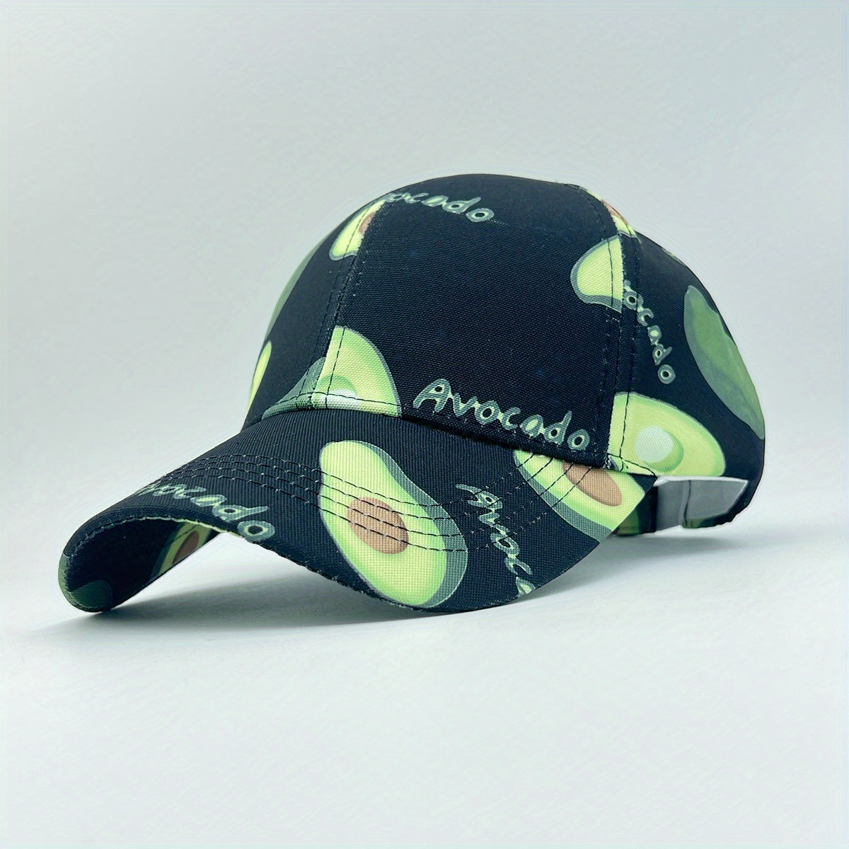 Outdoor Casual Fruit Pattern Sunscreen Peaked Cap for Men and Women