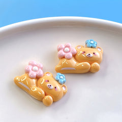 10pcs Mixed DIY Girl Bear Ice Cream Jewelry Hair Accessories