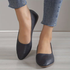 Women's Pointed Toe Flat Shoes Soft Sole Casual Ballet Flats