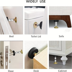 4pcs Headboard Stoppers For Wall Adjustable Threaded Bed Frame Anti Shake Tool