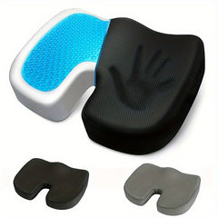 Memory Foam Office Chair Cushion Non Slip Pain Relief Pad