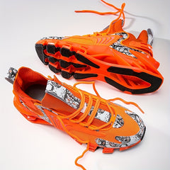Men's Breathable Mesh Cushion Jogging Sneakers