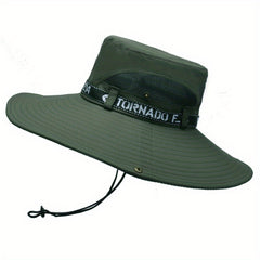 Breathable Sunscreen Fishing Hat with Large Eaves