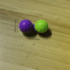 Spinning Ball Massage for Fingertips Finger Toy Rotatable Dual Use Massage Ball