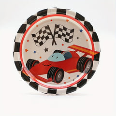 41pcs Race Car Party Plates & Napkins Set Race Track Party Supplies
