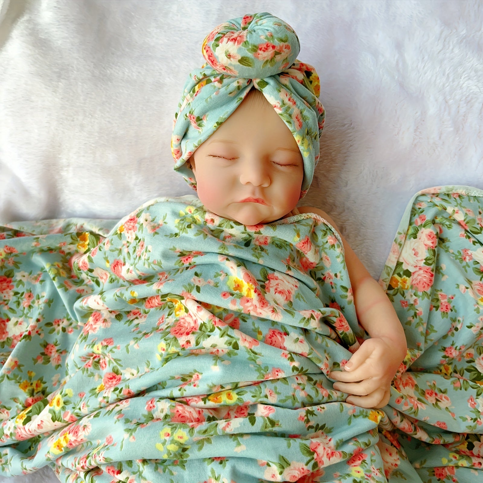 17 Inch Reborn Baby Doll Lifelike Newborn Doll For Toddlers