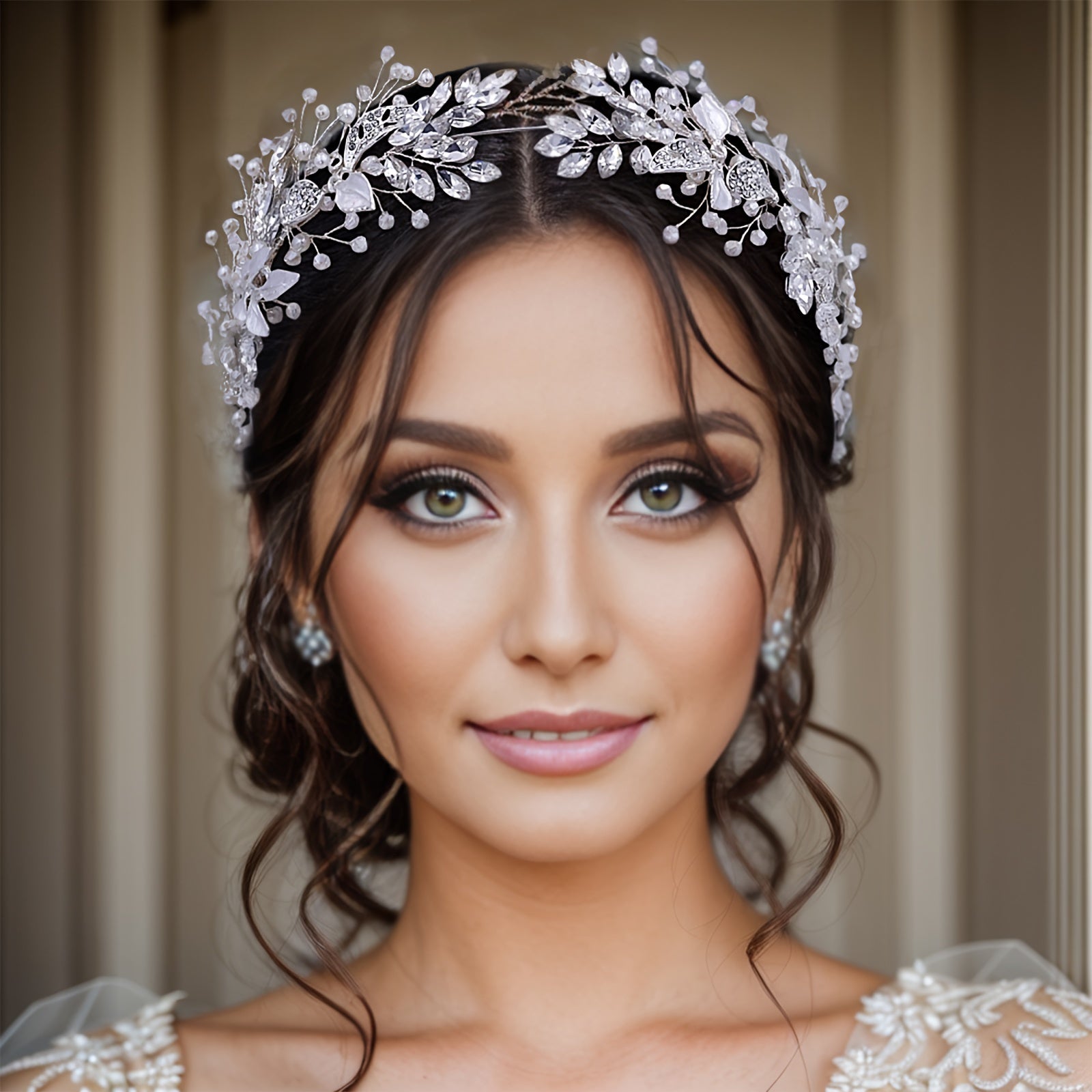 Beaded Jewelry Headband Rhinestone Headwear Bridal Wedding Dress Hair Accessorie