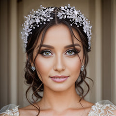 Beaded Jewelry Headband Rhinestone Headwear Bridal Wedding Dress Hair Accessorie