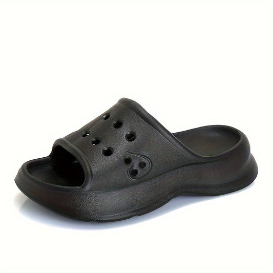 Solid Platform Slippers Thick Bottom Comfortable Sport Slippers