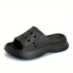 Solid Platform Slippers Thick Bottom Comfortable Sport Slippers