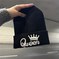 Knitted Beanie Hat Men Women Casual Winter Beanie