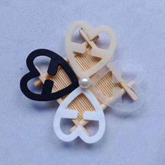 4 Pcs Women's Butterfly Heart Shape Lingerie