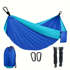 Nylon Double Hammock for Outdoor Camping 106x55 inches