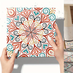 Boho Print Decal Vinyl Easy To Stick Waterproof Removable Home Kitchen Bathroom