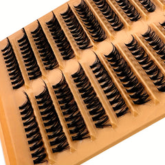 200pcs Faux Mink D Curling DIY Eyelash Clusters 30P 40P 10 16mm Mixed