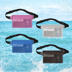 Waterproof Pouch Bag With Adjustable Waist Strap for Water Activities