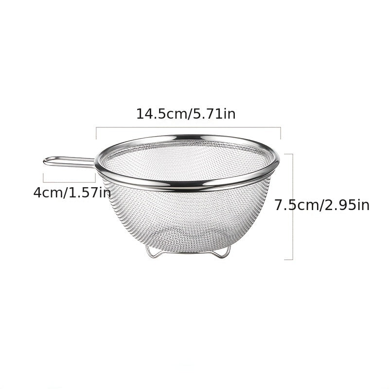 Stainless Steel Baking Basin Fruit Drainer For Kitchen
