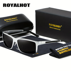 RoyalHot Polarized Aluminum Sunglasses for Driving