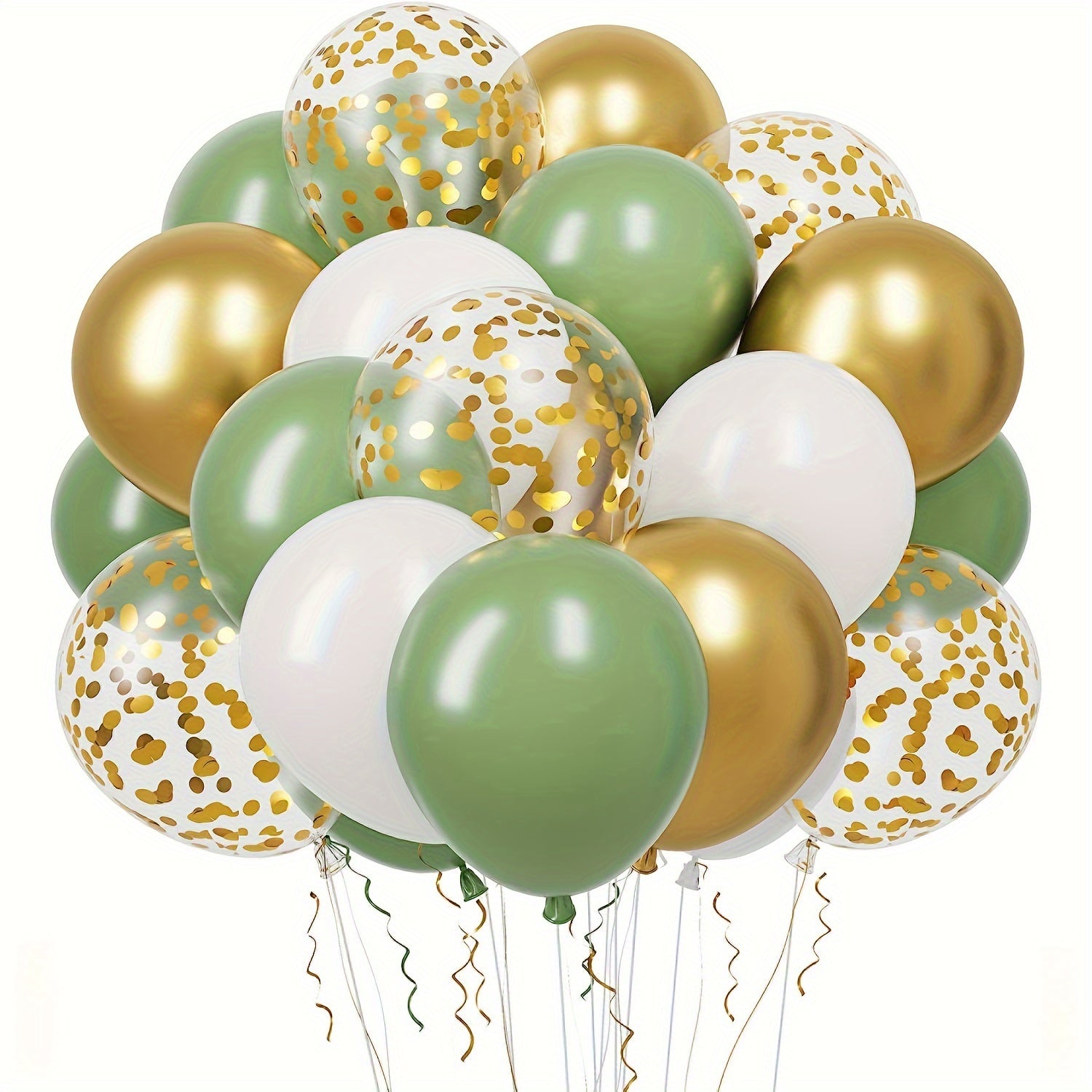 Colorful Confetti Balloon Set for Wedding Birthday Anniversary Graduation